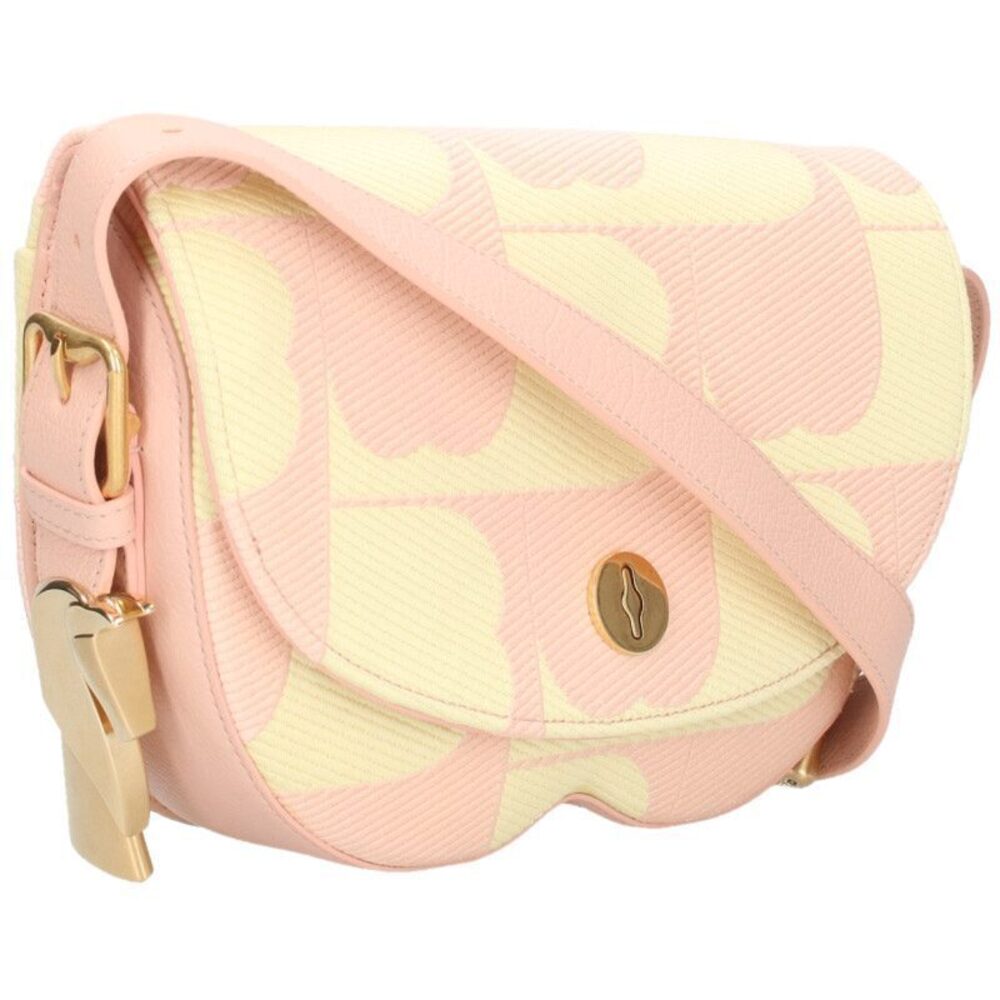 Burberry Chess Baguette Shoulder Bag Pink